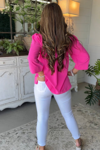 Devon Top Hot Pink by Jodifl Shirts & Tops Jodifl
