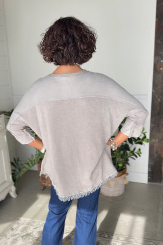 Lucky Stars Top Lt Ash by Easel Shirts & Tops Easel