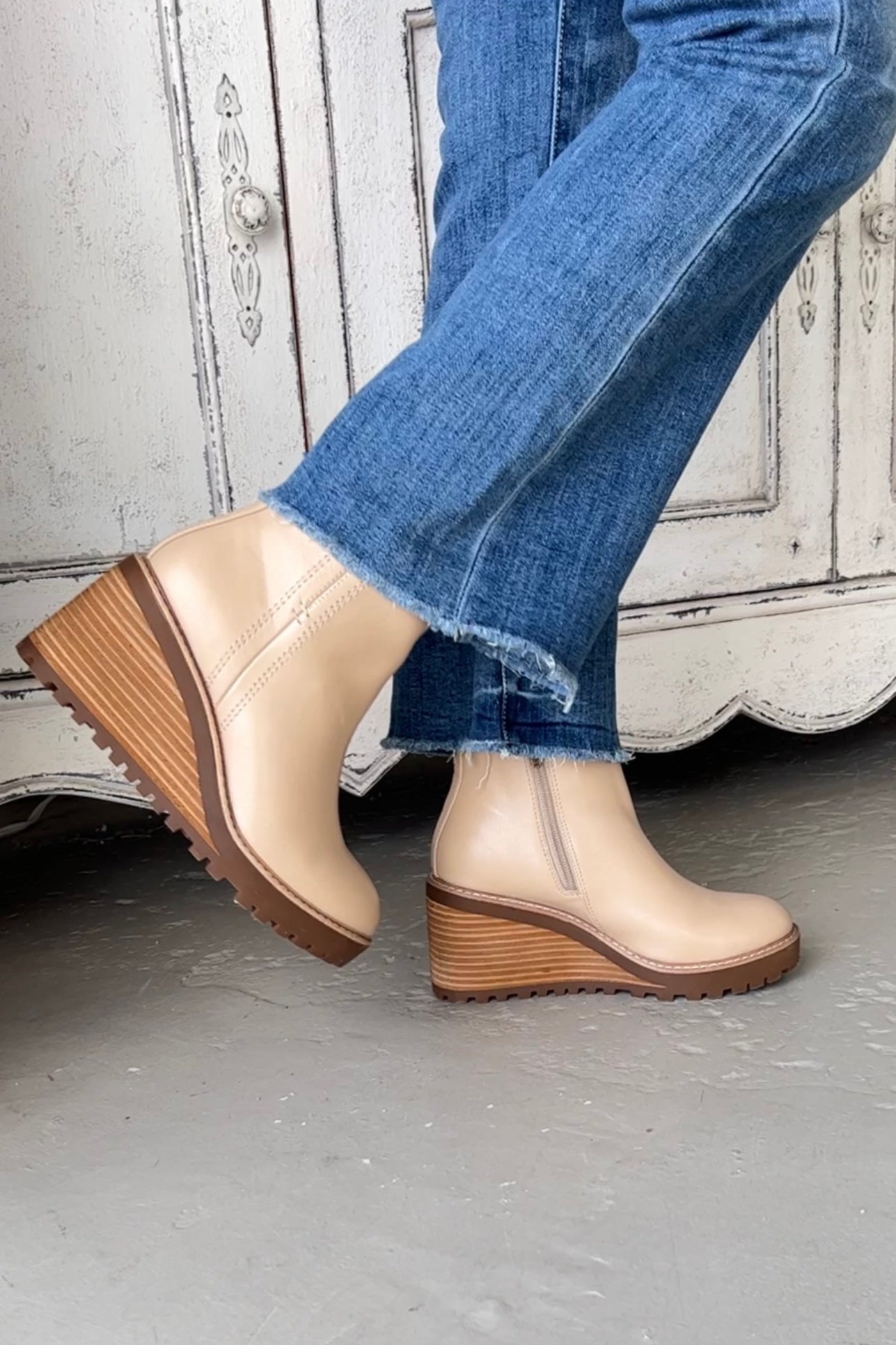 Arten Wedge Ankle Boot