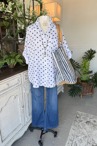 Lucille Top White Shirts & Tops YOLLY