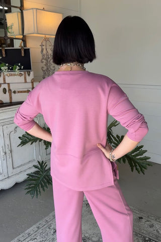 Next Level Pant Set Lt Rose
