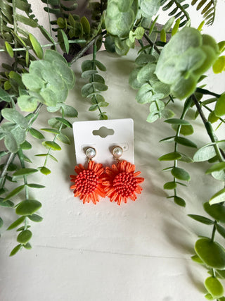 Creamsicle Earrings Yellow Earrings Chic Cool