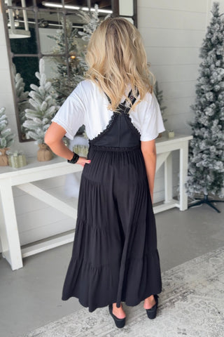 Girly Jumpsuit Black Jumper eesome