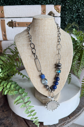 Rory Necklace Blue