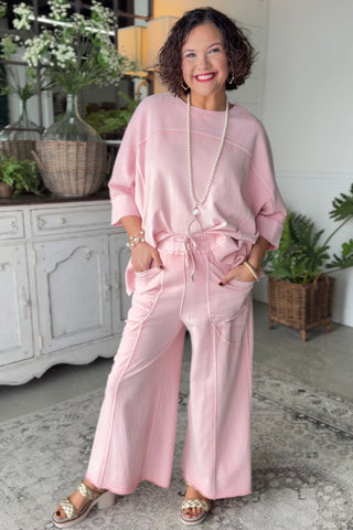 Monkey Wash Pants Blush by Easel Pants Easel