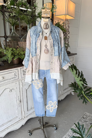 Jimmi Top Denim by POL Clothing