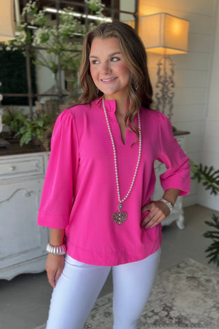 Devon Top Hot Pink by Jodifl Shirts & Tops Jodifl