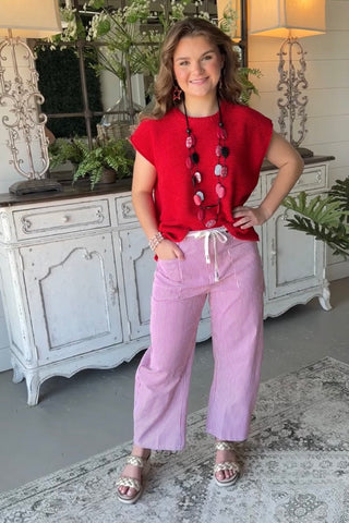 Ellie May Jeans Denim Stripe by Jodifl