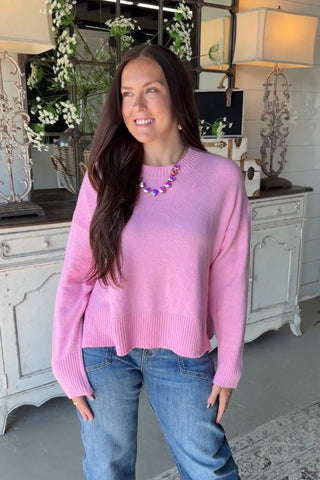 Girl Next Door Sweater Peony Sweater La Miel