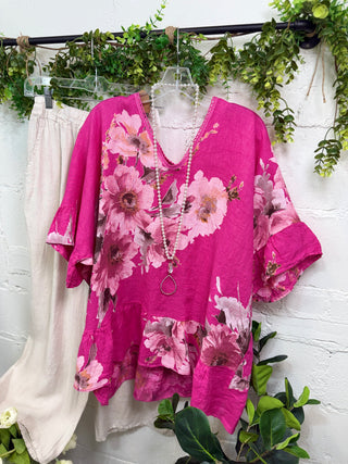 Beautiful Floral City Fuchsia Prospero