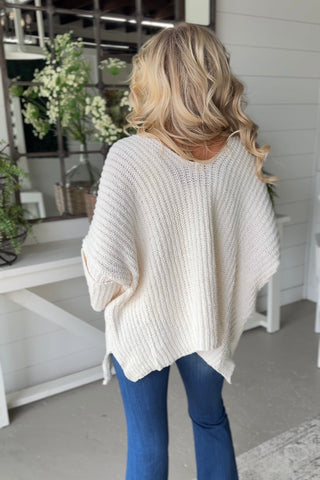 Plush Sweater Cream sweater Pol Clothing