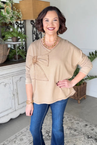 Charity Tan Shirts & Tops MuMu