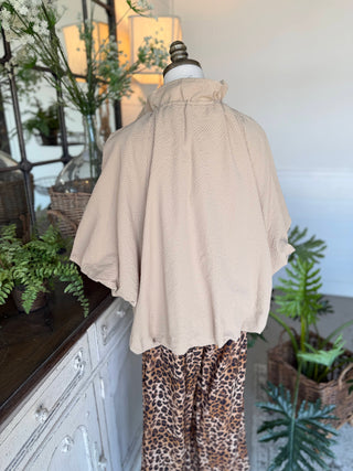Elements Jacket Tan by Umgee Jacket Umgee