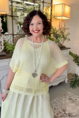 Easy Days Yellow sweater Camilla