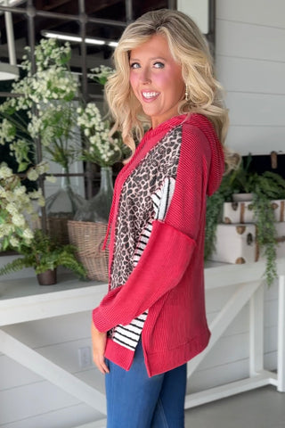 Lettie Red Shirts & Tops Heimish USA