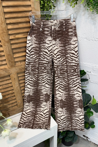 Anaya Pants Brown by Entro Pants Entro