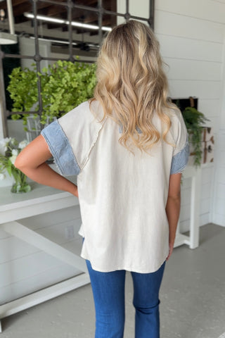 Excellent Natural RESTOCK Soon Shirts & Tops J Her