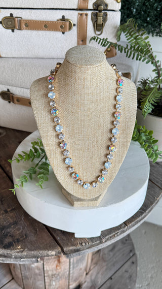 Envision Necklace Clear AB