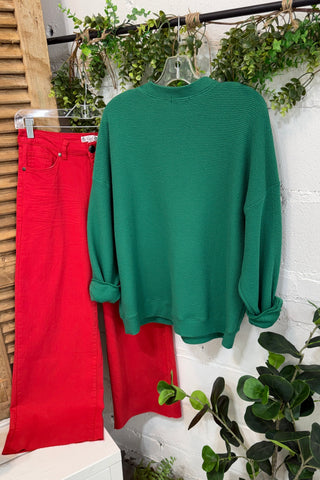 Be Merry Top Green Shirts & Tops Tres Bien