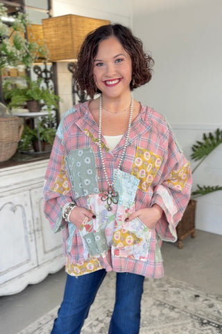 Ansley Pale Blush Shirts & Tops Blue Velvet
