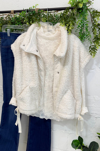 Townsend Vest Ivory Vest Zenana