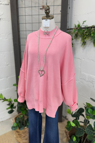 Tiffany Sweater Pink Shirts & Tops Zenana