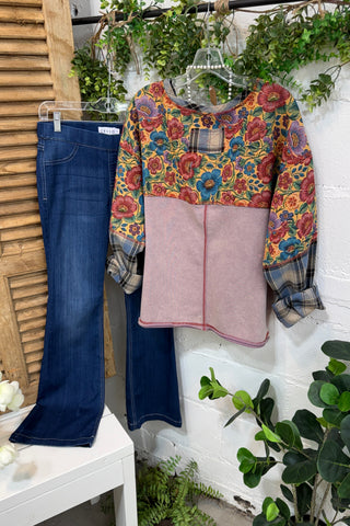 Winslet Top Mauve by Easel Shirts & Tops Easel