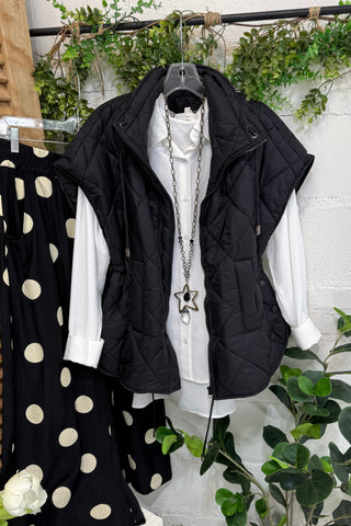 Cool Change Vest Black Puff Vest Original USA