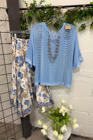 Splendor Skirt Blue Bell by Eesome Skirt eesome