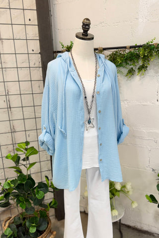 Alyssa Top Lt Blue