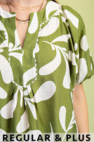 Ellington Top Olive Mix