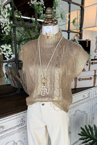 Princess Sweater Gold by Entro Sweater Entro