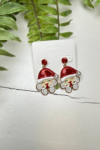 Singing Santa Earrings Gold Earrings Whats Hot Jewelry/All That Glitters