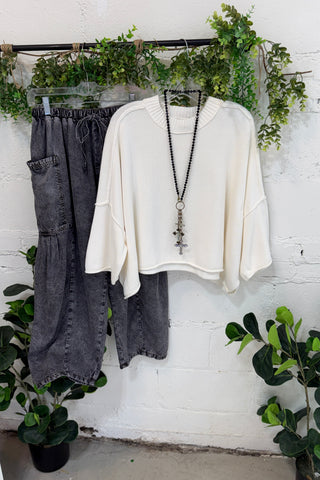 Hampton Sweater Cream