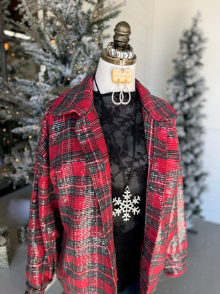 Shining Holiday Jacket by Bibi Shacket Bibi