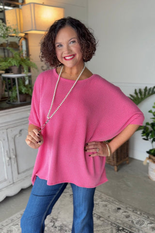 Enroute Top Fuchsia Shirts & Tops Zenana
