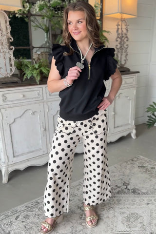 Kayley Jo Pants Black by Jodifl RESTOCK Soon Pants Jodifl