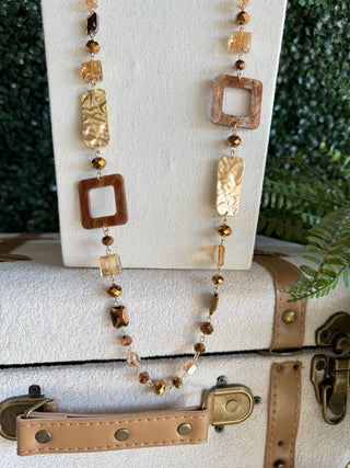 Tina Necklace Gold Necklaces L & B Creations