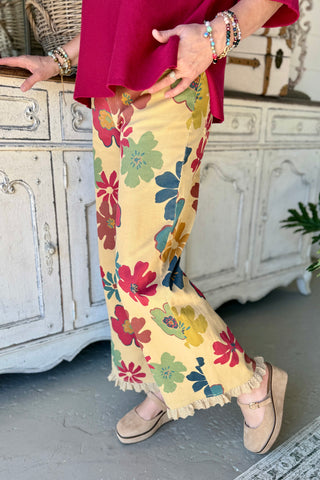 Boho Pants Dijon by Easel Pants Easel