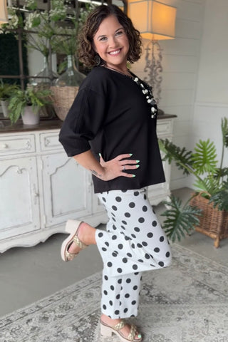 Etta Top Black by Jodifl