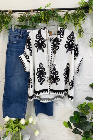 Madrid Cream by Umgee Shirts & Tops Umgee