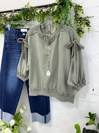 Simmons Top Light Olive