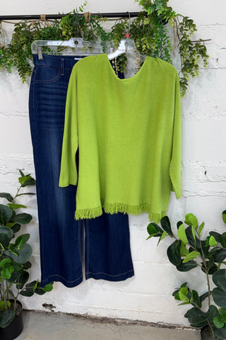 Wells Sweater Lime sweater Sole Luna