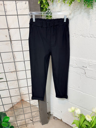 Skedaddle Pants Black Pants Giada Fashion