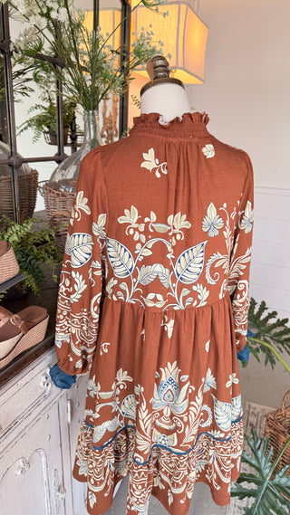 Sandy Dress Hazelnut by Umgee Dresses Umgee
