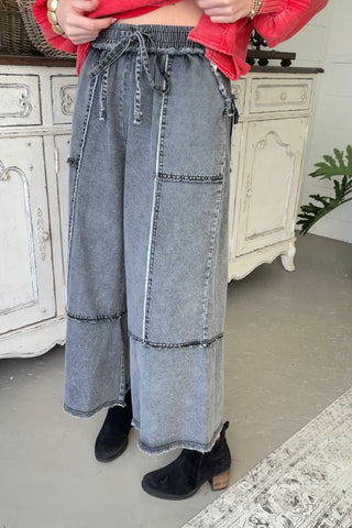 Becky Pants Denim Pants Sage+Fig