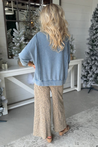 Wild in Love Washed Denim by Easel Shirts & Tops Easel