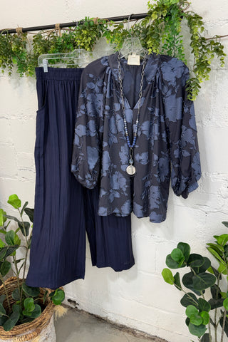 Fetching Top Slate by Umgee Shirts & Tops Umgee