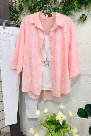 Dixie Darling Top Rosa Shirts & Tops YOLLY