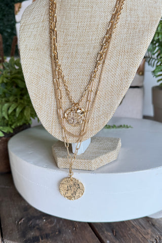 Charmed Life Necklace Gold Necklaces Chic Cool